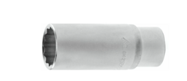 12-kant dop lang,1/2 inch, Sleutelwijdte: 17mm 12-kant dop lang,1/2 inch, Sleutelwijdte: 17mm